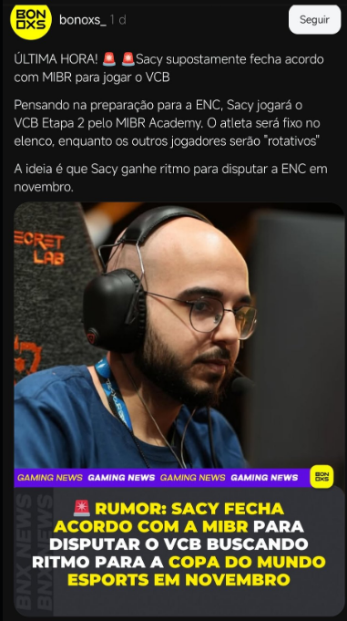 VCT DESATUALIZADO tweet media