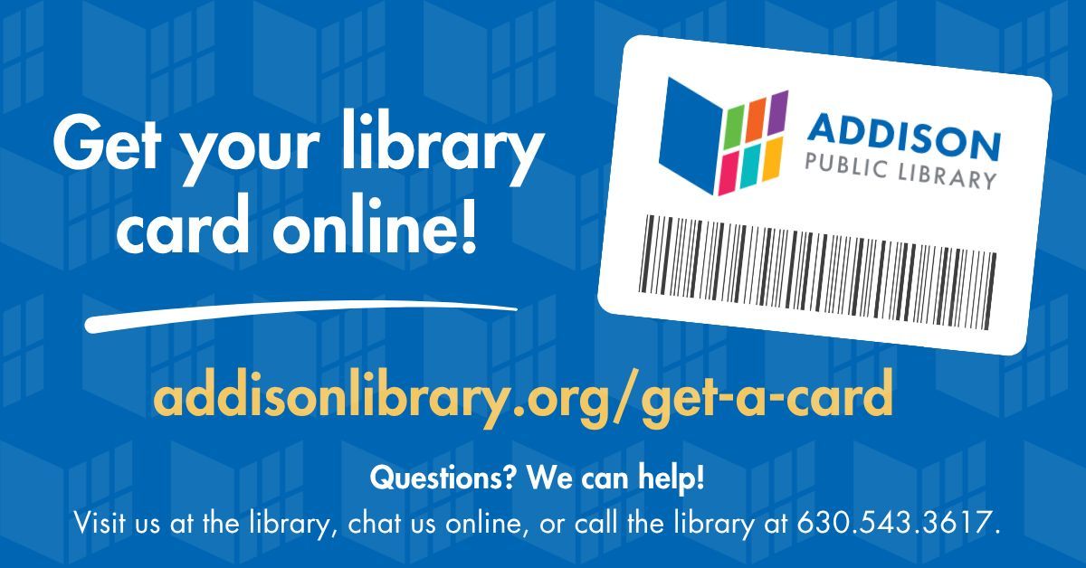 Addison Public Library tweet media