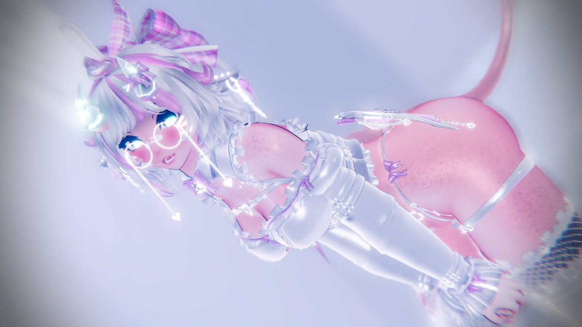 TooTiredVRC's tweet photo. This dog got a demonic side

"For your pleasure" DLC by @Gelw01 

#FXAvatar #VRChat https://t.co/d0BU8pQqjE