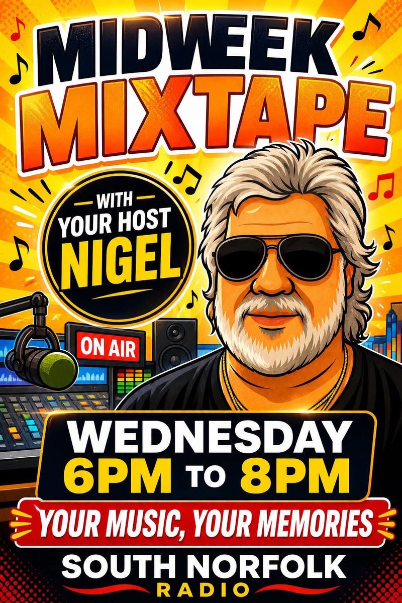 snradiouk's tweet photo. Your music Your memories 
The Midweek Mixtape is broadcast this evening 
on @snradiouk hosted by @NJTjust 
#RockMusic #CommunityRadio 
Midweek Mixtape 6-8pm 
Wednesday on https://t.co/Biou9KWy9J
Listen via https://t.co/Biou9KWy9J or any radio app or your smart speaker https://t.co/Nz5Tpg3Rhn