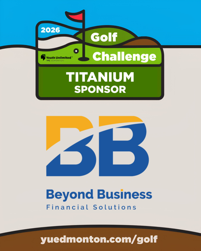YUEdmonton's tweet photo. ⛳We are incredibly grateful for the support of our amazing Titanium sponsor - Beyond Business Financial Solutions! 👏

They have a passion for helping clients create a solid plan for their future! Check them out here 👉 https://t.co/fg54wbIcbS

#thankyou #yeg #yuedmonton #youth https://t.co/1pMyoIWmql
