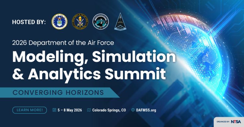 cordoniq's tweet photo. Join us today at the DAFMSA Summit in Colorado Springs! See how Cordoniq's dual-use technology creates exceptional training and simulation collaboration experiences. 
https://t.co/6UYUHi2V05

United States Department of the Air Force, Director of Studies and Analysis (SAF/SA), and Chief Modeling and Simulation Officer (CMSO) in partnership with the Space Training and Readiness Command (STARCOM), are hosting the 2026 Department of the Air Force Modeling, Simulation & Analytics (DAFMSA) Summit.

#DualUse #AI #Training #Simulation #Cordoniq #AirForce #SpaceTraining #STARCOM #CMSO #DAFMSA