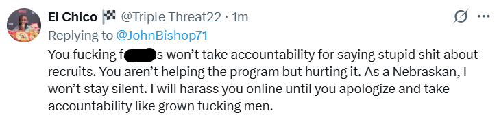 John M. Bishop tweet media