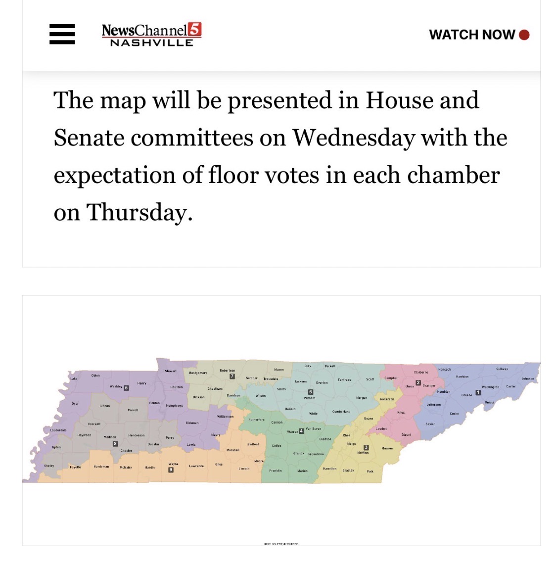 2024 presidential margins under proposed lines in Tennessee 🟥TN01: R+58 ...