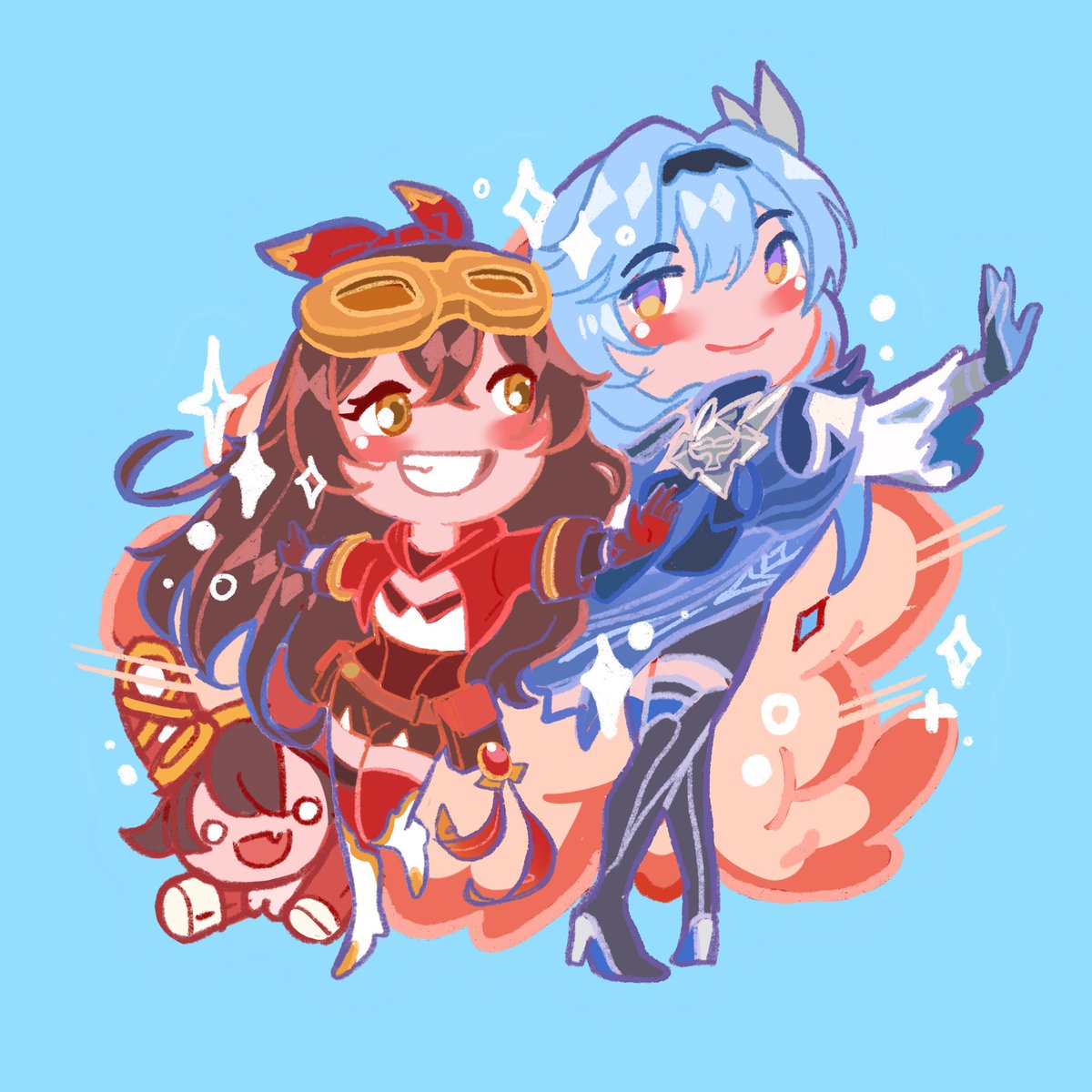 fran_ncii's tweet photo. Surpise surprise genshin fanart 🤭🤭 https://t.co/tInCkC94fp