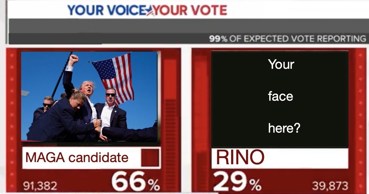 OldSaltCityAce's tweet image. @LeaderJohnThune, @SenMcConnell and @JohnCornyn all talk the talk, but when it's time to walk the walk they choose the path of obstruction, delay and status quo over enacting Conservative principles.

Elephants never forget.

Donkeys pray you forget.

And RINOs like these just