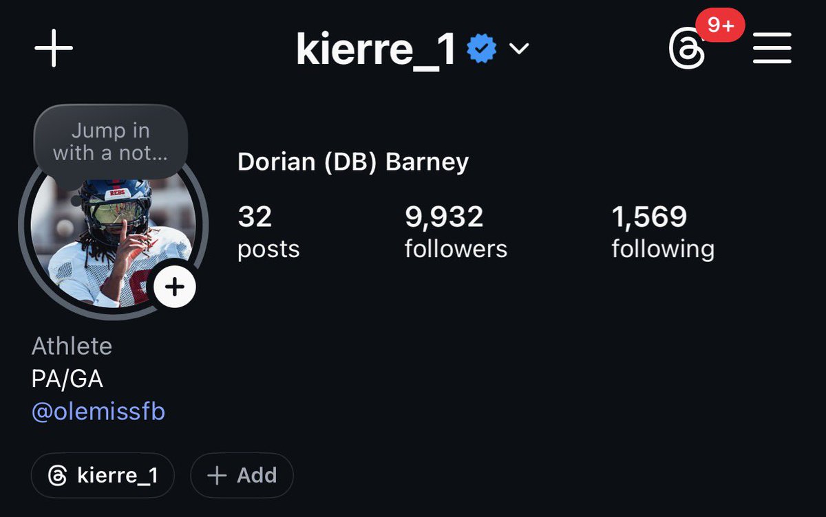 Dorian “DB” Barney tweet media