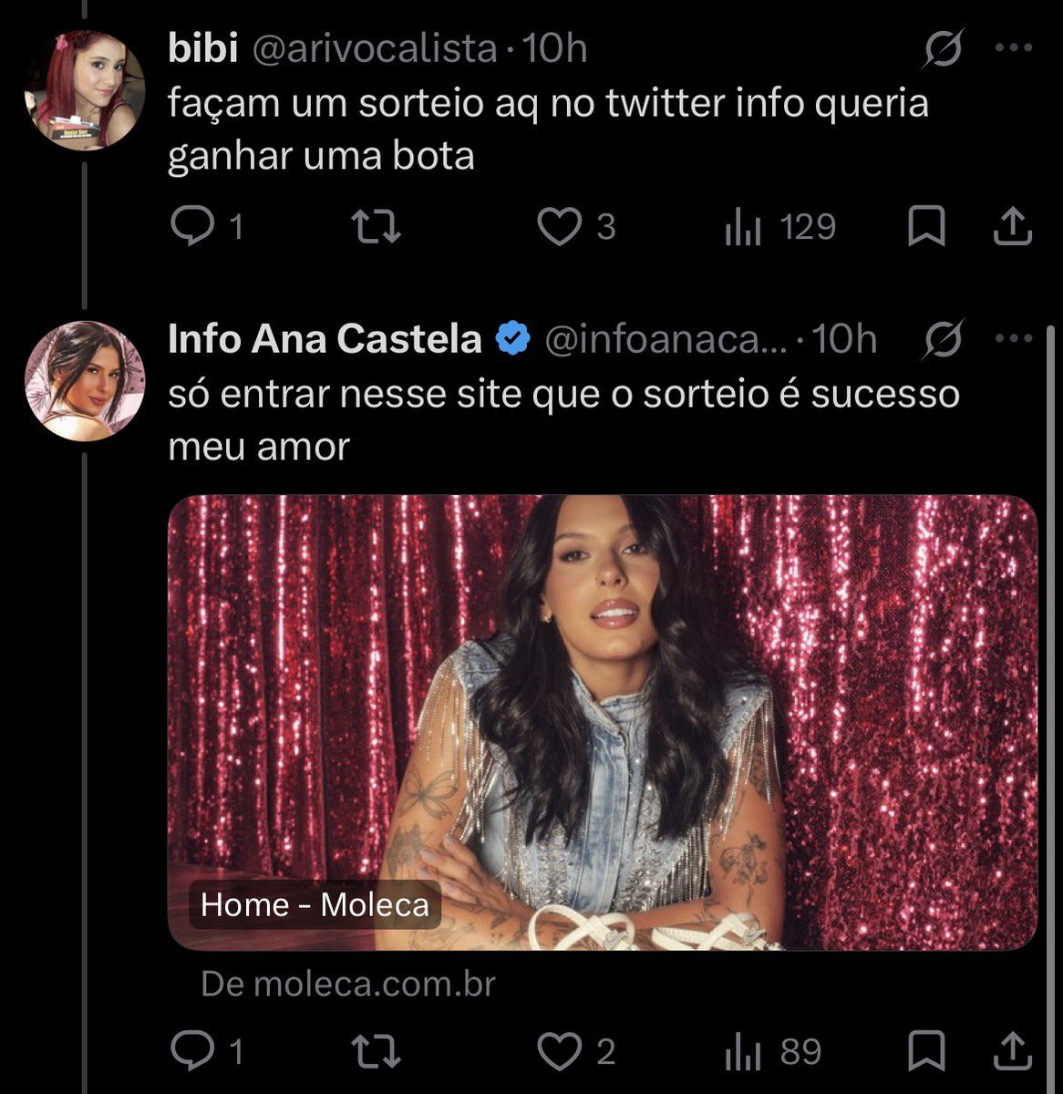 bibi tweet media