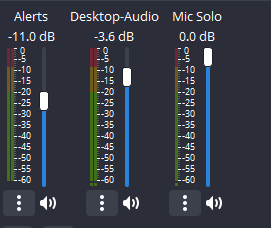 My biggest pet peeve is when someone gives advice about audio, AND IT'S WRONG ahh 

With a degree in Post Production (editing) and 10 years working in the industry for tv, my advice is...

Audio Mixer OBS:
Voice: -5db (THE RED ZONE IS GOOD, never get to 0)
Game: between -20db &amp;
