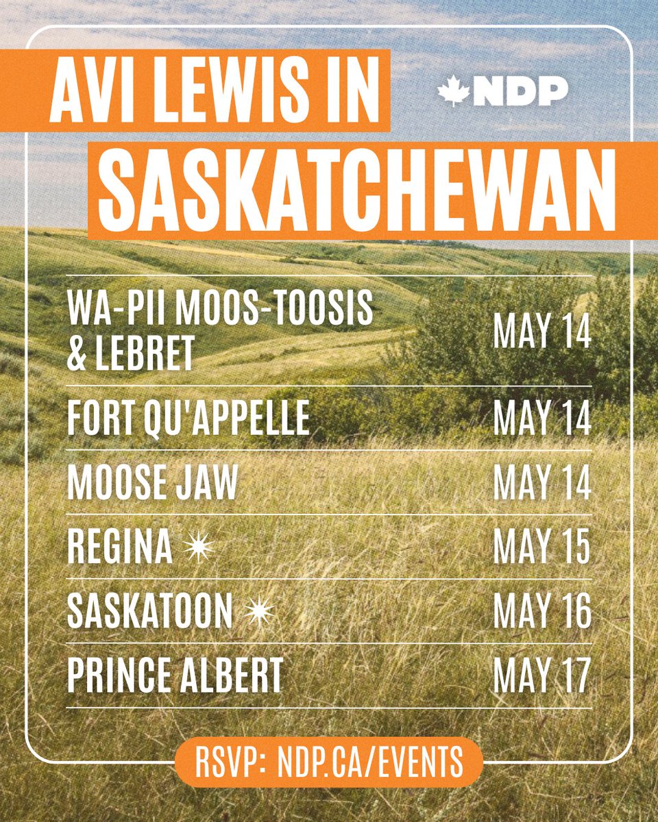 NDP tweet media