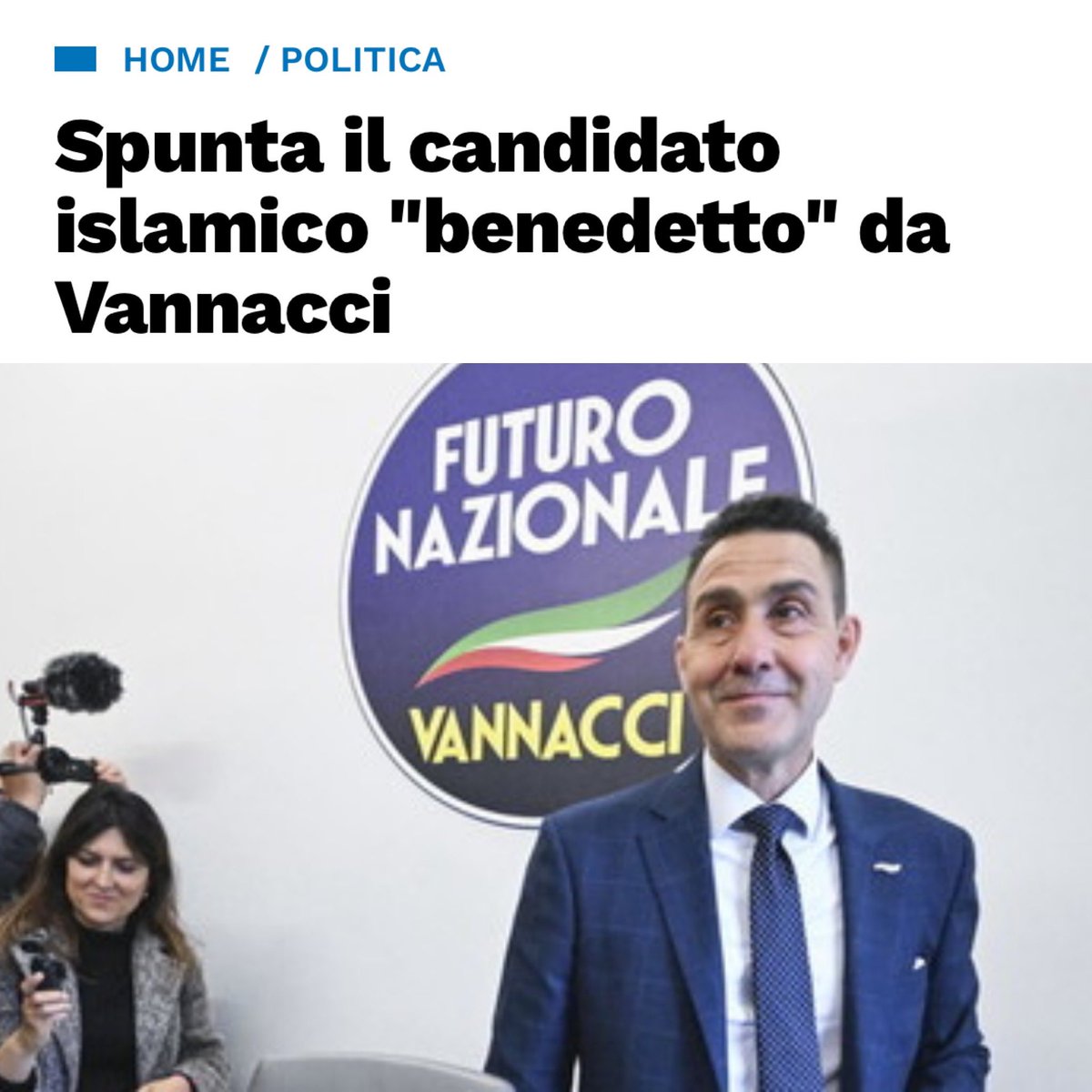 ManfrinVda's tweet photo. Grandi acquisti in casa #vannacci, dopo Joe Formaggio e il pistolero Pozzolo arriva Abdul.
Sono una squadra fortissimi!

https://t.co/ND3o2yZ4AF https://t.co/WsOvQdbCcU