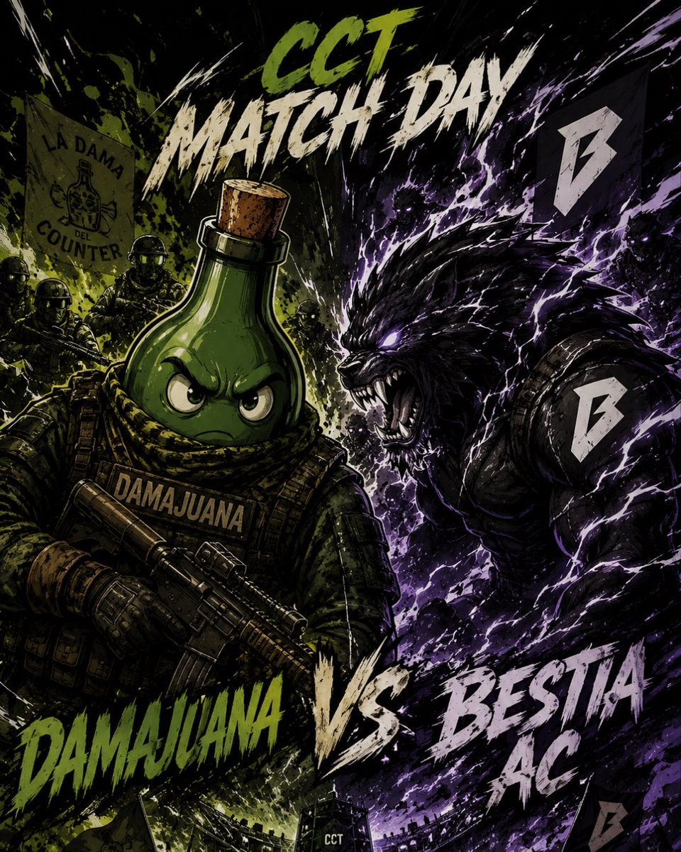 Damajuana_cs's tweet photo. Hola 👋 @bestia_corp AC nos vemos a las 19:00 hs  

CCT SOUTH AMERICA S1
#DAMAJUANA VS #BESTIA AC 

https://t.co/eCFXFS8BaK https://t.co/XumMK65mGN