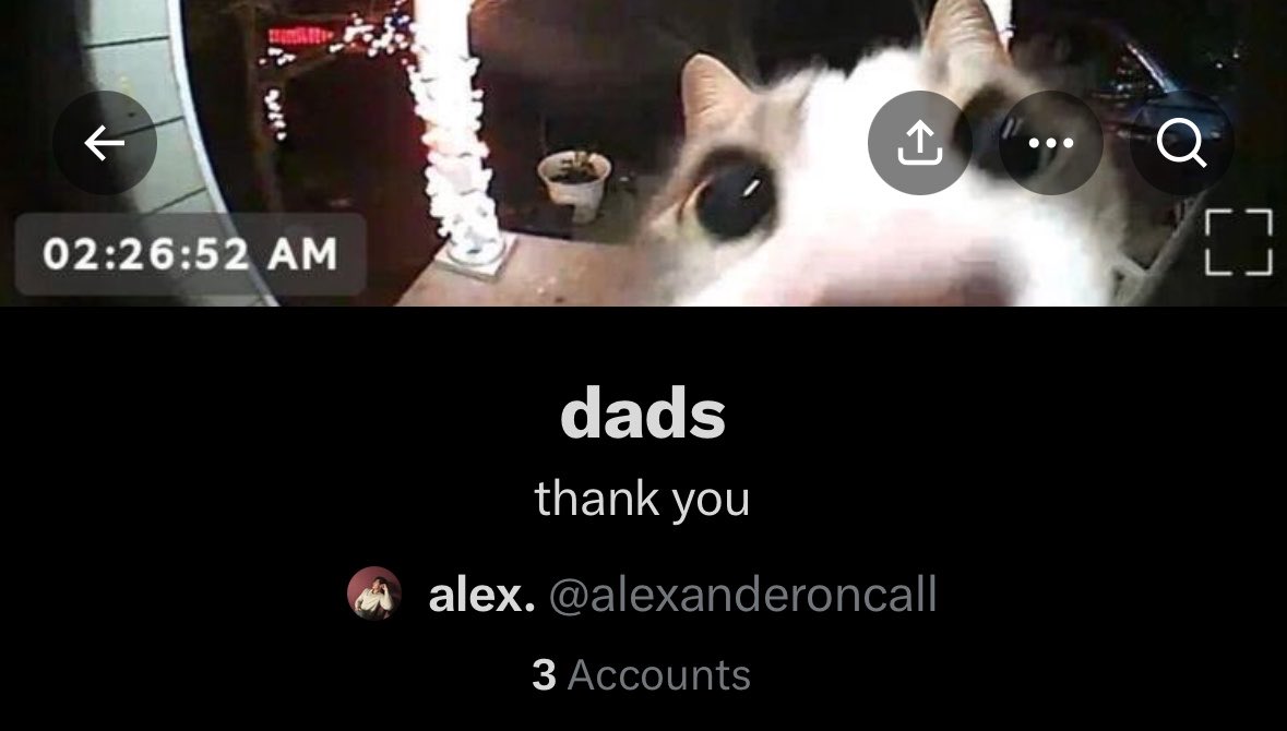 alex. tweet media