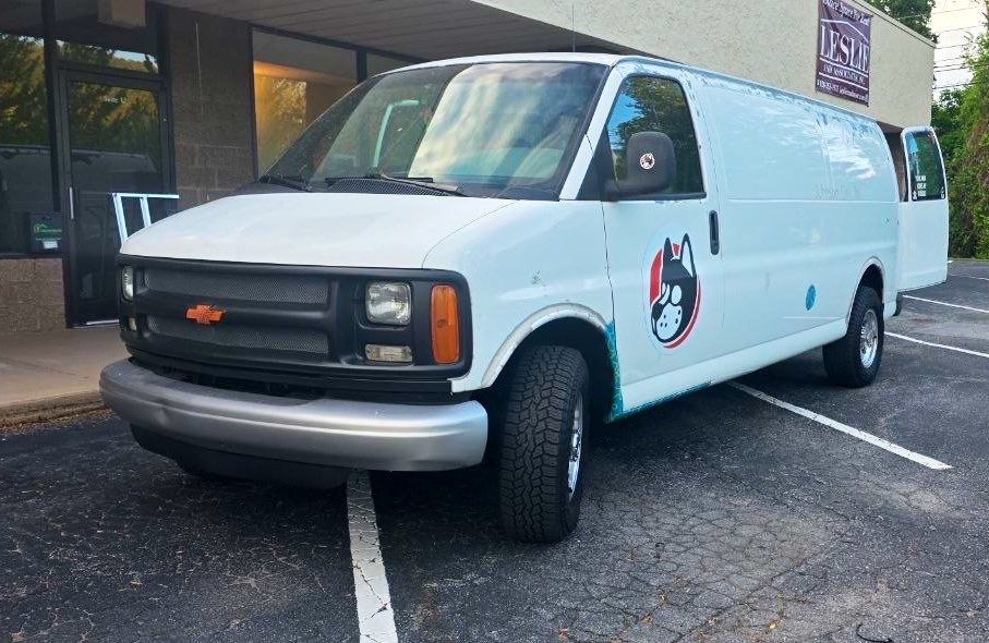 BarkSideStore's tweet photo. Van’s loaded up and we’re hitting the road to Atlanta for #FWA26! Come find us in the Mature Market in the Hyatt! We’ve got plenty of goodies to get your tail wagging! https://t.co/m0AcygxxJX
