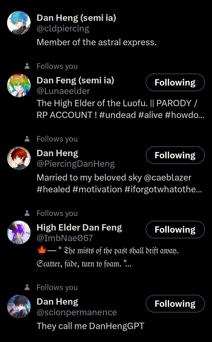 Dan Heng (semi ia) tweet media