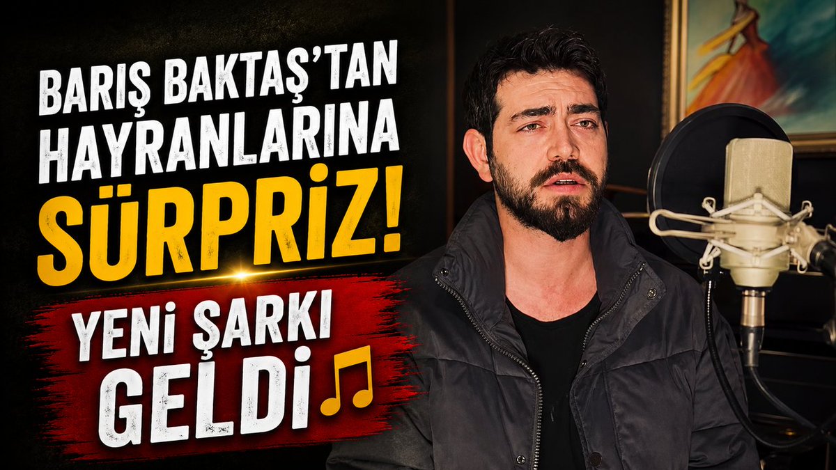 Barış Baktaş’tan hayranlarına sürpriz! Yeni şarkı geldi bunediyor.com/baris-baktasta… #BarışBaktaş #YeniŞarkı #Müzik