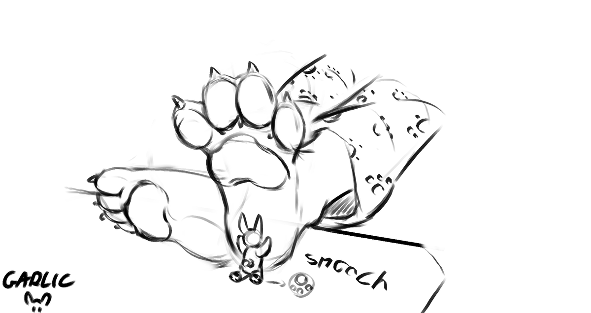 GarlicBunn's tweet photo. Morning kisses (wip) https://t.co/JYz1rbdb1P