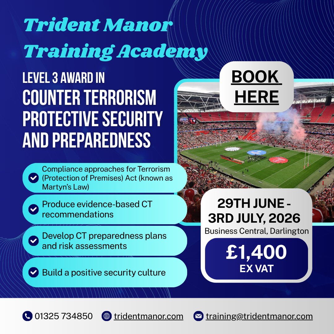 Trident Manor Training Academy tweet media