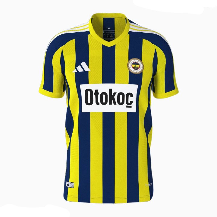 SECRETBALL_MB's tweet photo. [PRZECIEK]

Tak mają wyglądać trykoty Fenerbahçe na sezon 2026/27. Koszulki powstały z okazji 120 lecia powstania klubu. 💛💙

Która koszulka podoba wam się najbardziej ? 
Domówka, wyjazdówka czy może trzeci komplet ?

#Turcja #Kit #Secretball https://t.co/vF18fr6Z0w