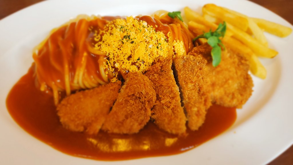 GWに食べたん。
あんかけスパ🍝
#飯テロ