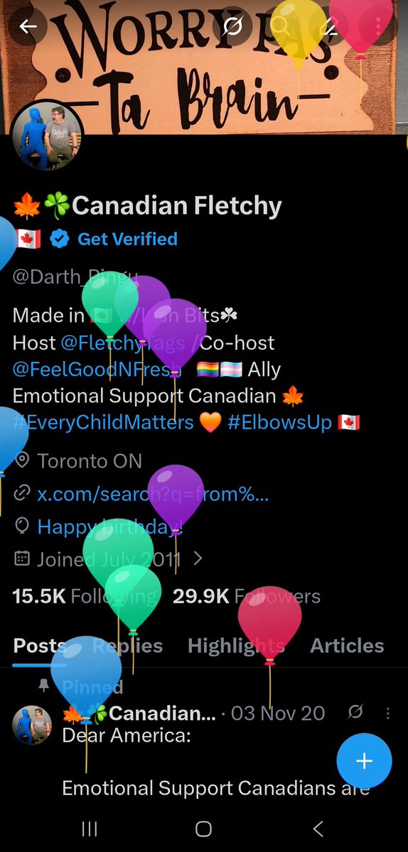It's my balloon day!!! 🥳🥳🥳
