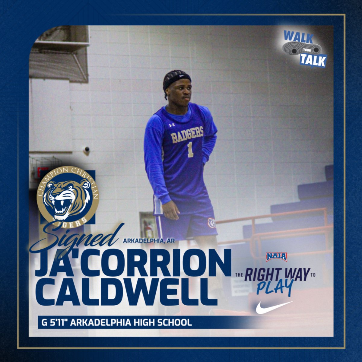 ChampionMBB's tweet photo. Help us welcome Ja'corrion to the Tiger family! 🐅🖊️#walkyourtalk 🦶🗣️ https://t.co/jPbPQhWAtJ
