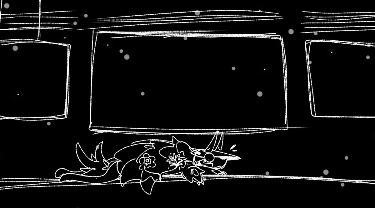 florakaiju's tweet photo. *The ghost dissapeared
*Flora for a moment looked completely lost and shaken up, he was on the floor for five entire seconds. A Forget-me-not and a Castilleja grew in front of him, though he didn't notice at first*
*He remembered he was in a stage, so he quickly got up* https://t.co/iPp3PG7oo7