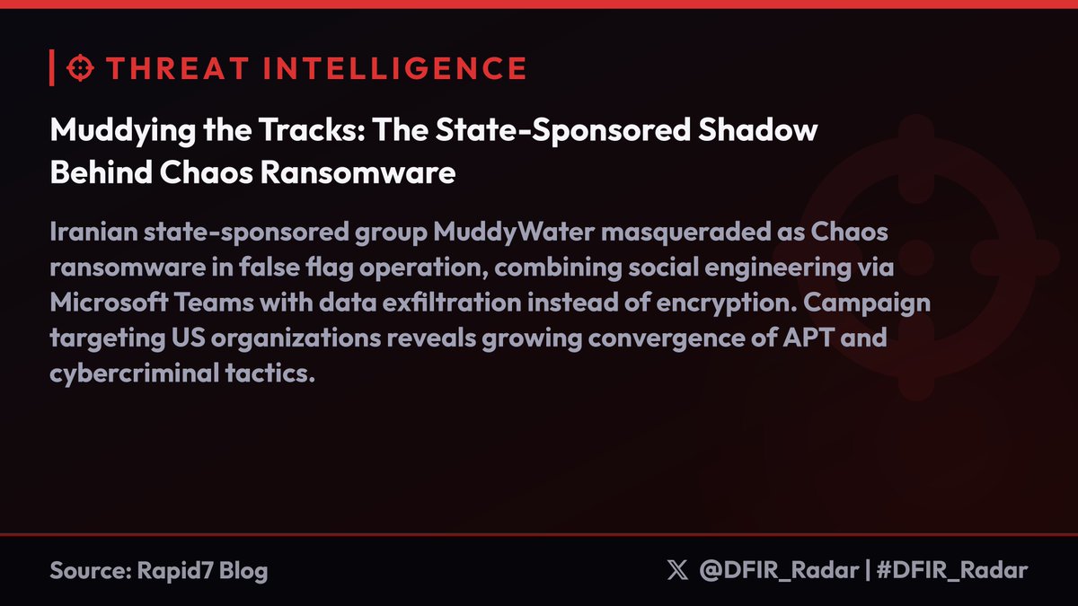 DFIR Radar tweet media