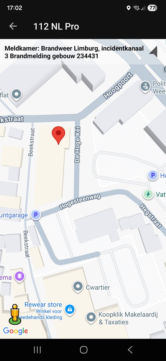 Brandmelding Gebouw