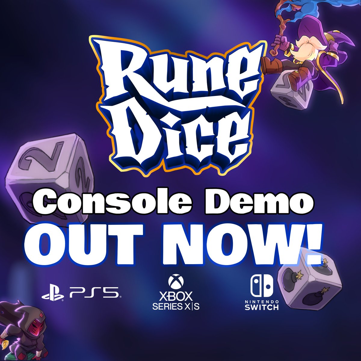 Rune Dice - DEMO OUT NOW! tweet media