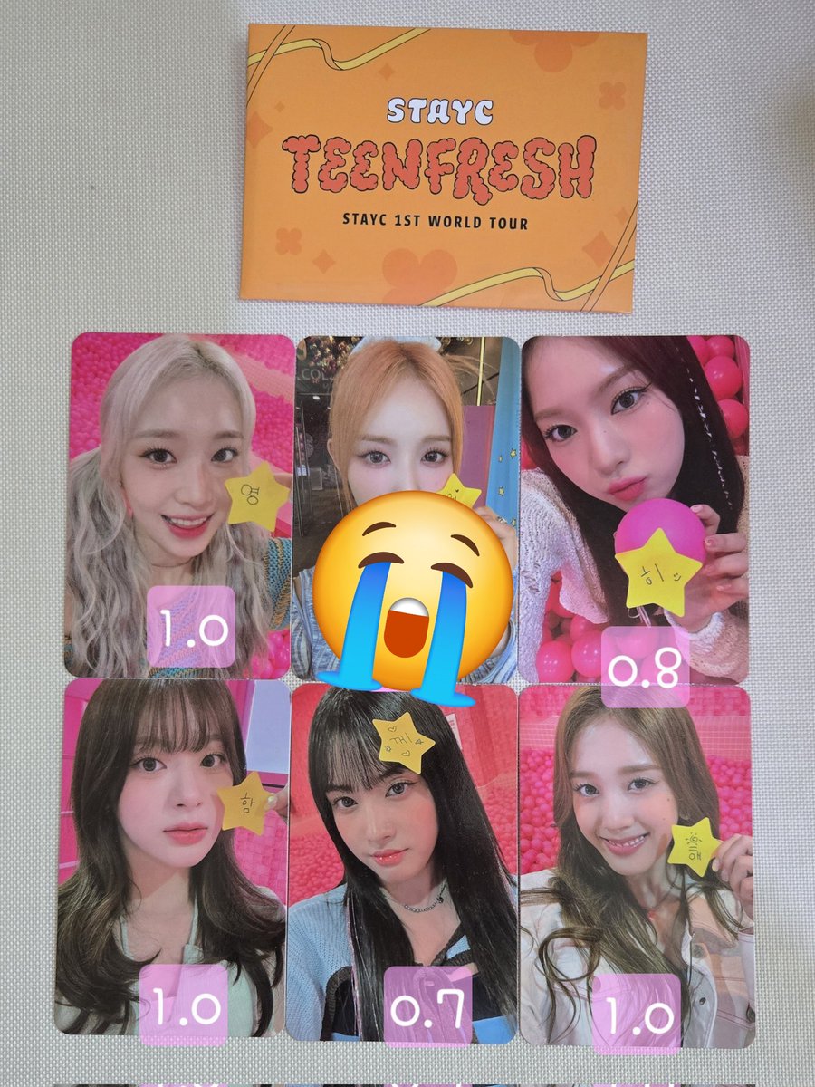 스테이씨 버블 틴프레쉬 포카 3주년 모의고사 공카 이벤트포카 양도 sell

쪽지발송 한도로 디엠불가능
open.kakao.com/o/sInXBPBf
오픈카톡주세요
빛비춤 영상인증× 하자없어요
사진인증만 가능 

수민 시은 아이사 세은 윤 재이 버블 앨포 앨범 공방 교환 모의고사 이벤트