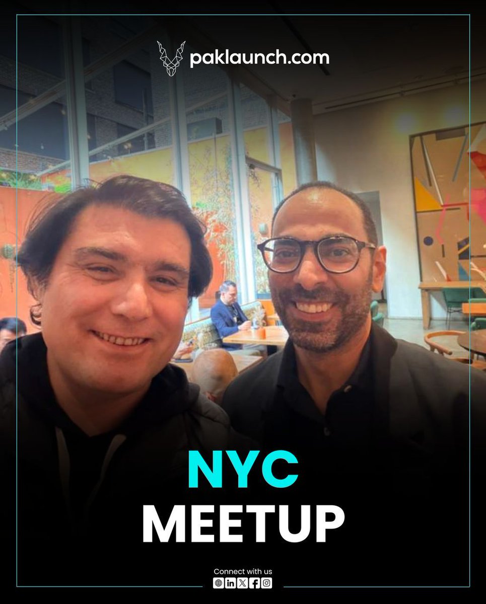 paklaunchdotcom's tweet photo. A glimpse into our NYC Meetup bringing together founders, investors, and innovators for meaningful connections and powerful conversations.
From ideas to collaborations, this is where community meets momentum.
#Paklaunch #NYCMeetup #Networking #StartupCommunity #Founders #Innovation #GlobalConnections