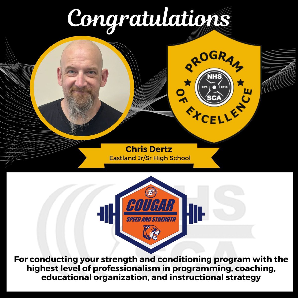 nhssca_us's tweet photo. 🏆 CONGRATULATIONS – NHSSCA PROGRAM OF EXCELLENCE RECIPIENTS 🏆

The NHSSCA is proud to recognize this year’s Program of Excellence recipients! 💪

This honor celebrates programs that demonstrate exceptional standards in strength & conditioning, leadership, organization, and a commitment to developing student-athletes the right way.

👏 Congratulations to all of this year’s recipients for setting the bar and representing what it means to build a high-level program at the high school level.

Thank you for your dedication to Educating, Equipping, and Empowering the next generation.

#NHSSCA #ProgramOfExcellence #HighSchoolStrength #CoachRecognition #NHSSCAFamily