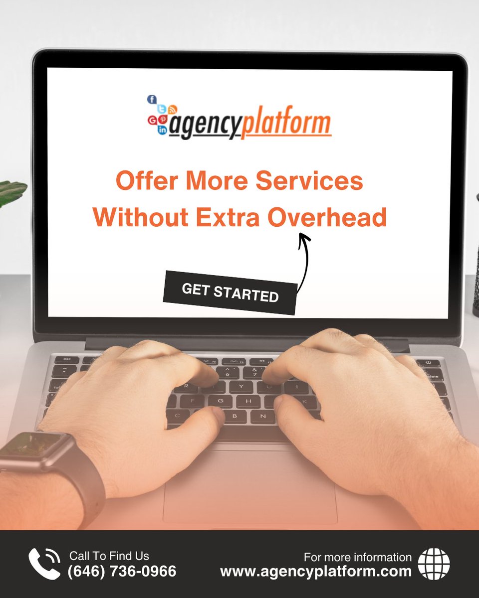AgencyPlatform's tweet photo. Add SEO, PPC, social media, and web development services instantly — all delivered under your agency brand. 📞 Contact: (646) 688-3628 🌐 https://t.co/XN8Gg3bpwg 

#AgencySolutions #WhiteLabelAgency #DigitalServices #MarketingGrowth #SEOExperts https://t.co/qSyNKVt8kq