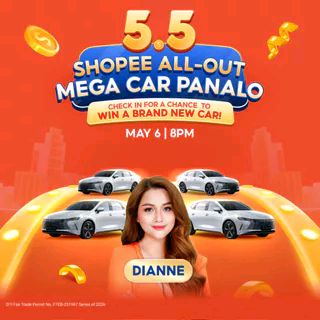 Relpha25's tweet photo. Shopee Live: Mega Car Panalo with Dianne Medina and Chenel San Pedro. Watch Shopee PH's live now: https://t.co/7drJ2yz4sY https://t.co/eiFIa2J3Gj