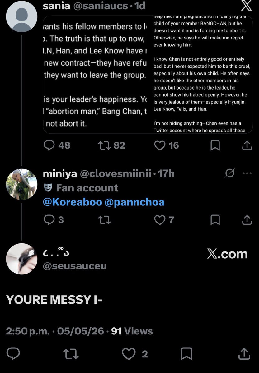 🚨| R&amp;B: 🐶 akgaes being homophobic towards 🐰, being fatphobic against 🐇🐖, making false narratives abt 🐿️ and 🥟 and trying to start a smear campaign against 🐺
‼️REPORT {<a href="/seusauceu/">૮ ․ ․ ྀིა</a>, <a href="/clovesmiinii/">miniya</a>, <a href="/seungbitten/">妹妹</a>, <a href="/sngsflwr/">🌸</a> } accounts under hate, abuse or harassment