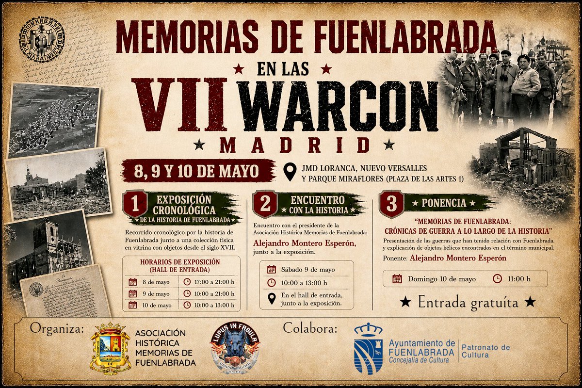 AlexMontero_Esp's tweet photo. Preparando la exposición de este fin de semana en la JMD de Loranca, como presidente de la Asociación Histórica @MFuenlabrada.

✅ Exposición cronológica + documentos en vitrina
✅ Encuentro con los visitantes 
✅ Ponencia "Crónicas de guerra"

📜 #Fuenlabrada #HistoriaLocal https://t.co/pb0VlhWJJO