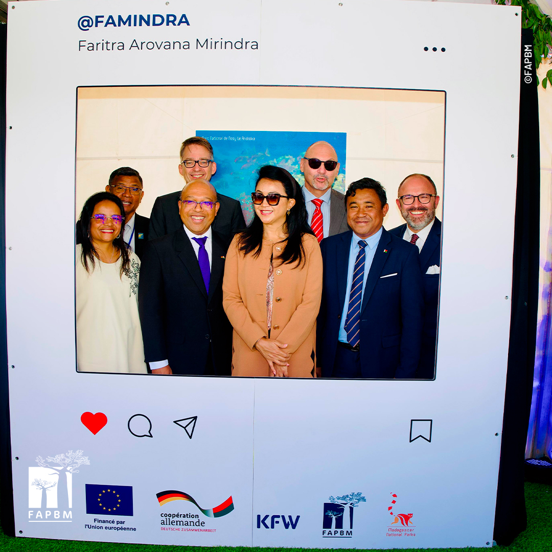 FAPBM's tweet photo. 🌿 At the heart of Europe Week, FAMINDRA brings together young people, nature and community engagement

#EuropeWeek #TeamEurope #GlobalGateway  #FAMINDRA #MNP #FAPBM #KfW #ProtectedAreas #Biodiversity  #Madagascar https://t.co/xvjS5oa058