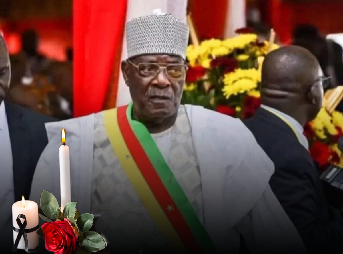 🇨🇲Je viens d'apprendre le décès de l'ancien Président de l’Assemblée Nationale du Cameroun, CAVAYE YEGUIE Djibril.
Je salue la mémoire d'un grand homme qui aura servi l'État avec abnégation, patriotisme et dévouement.
Je présente mes condoléances émues à la grande famille de