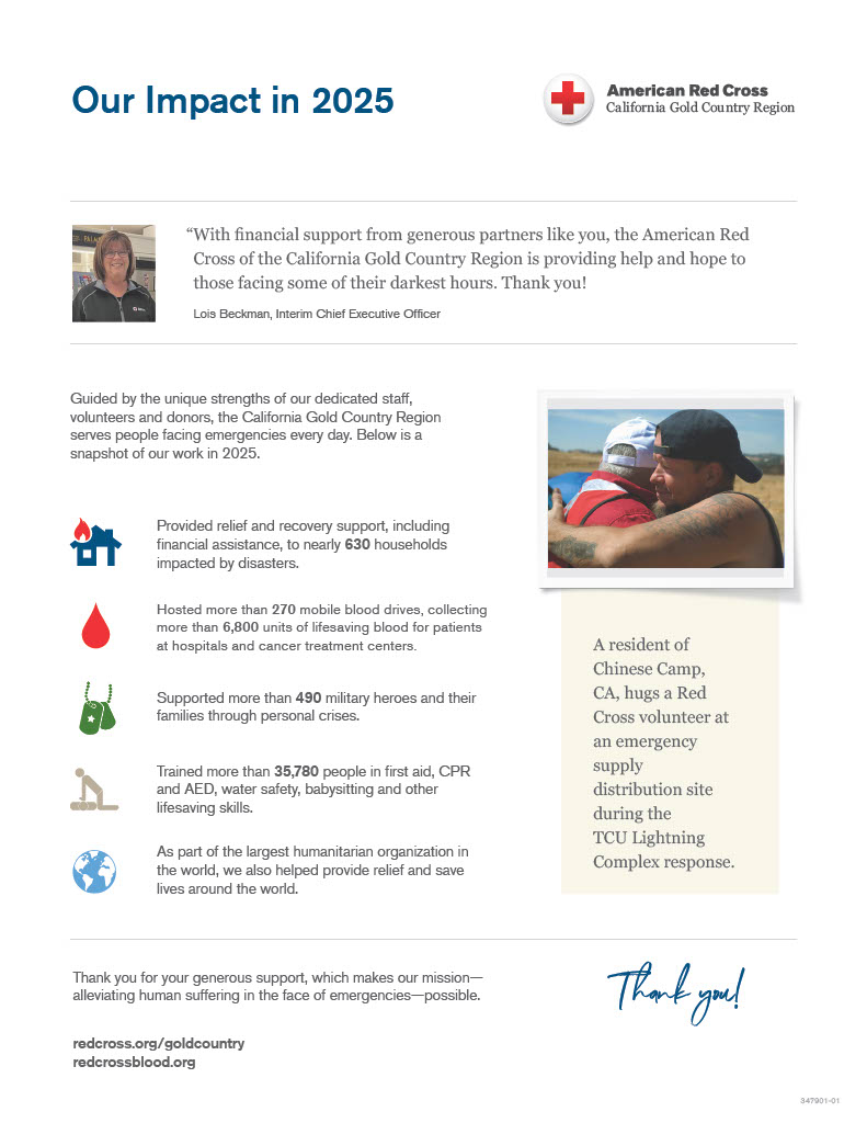 American Red Cross California Gold Country Region tweet media