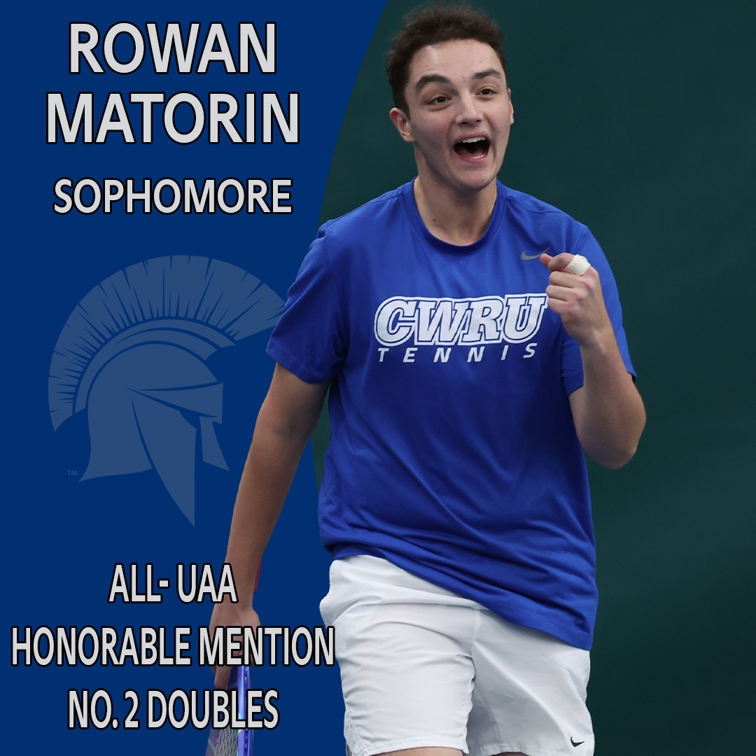 CWRU Men's Tennis All-UAA honorees (cont.): 🎾 Bryce Ware - Honorable ...