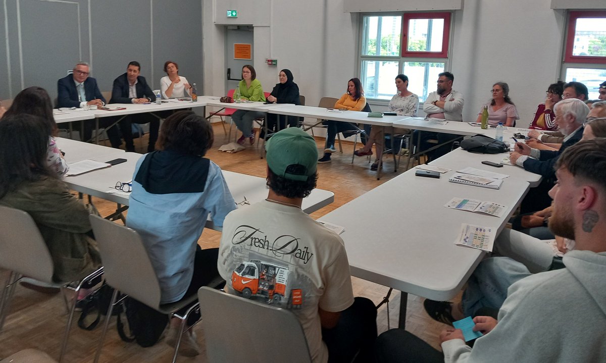 Image de Préfet de région Grand Est du Bas-Rhin - #Egalite | Le Préfet délégué pour l'égalité des chances, Pierre-Emmanuel Portheret s'est rendu au Qu