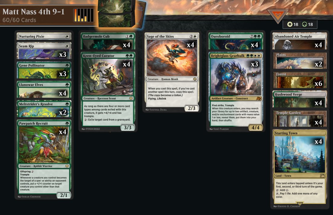 JimDavisMTG's tweet photo. Running a bit late today as allergies kicked my ass yesterday and this morning!
Going to recap the final game of #PTSOS, and then play some of the amazing decks from the event!
https://t.co/Pm4KH2VGpD https://t.co/vvC7zcG0cP