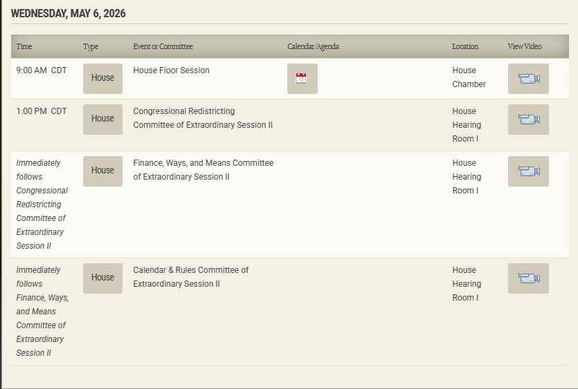 TNHouseReps's tweet photo. SCHEDULE UPDATE #114th #tnleg https://t.co/HGRGD0Y4eh