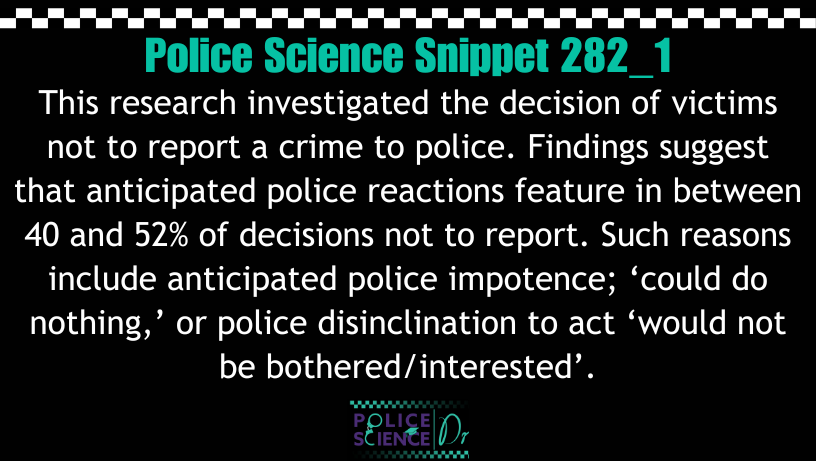 Police Science Dr tweet media
