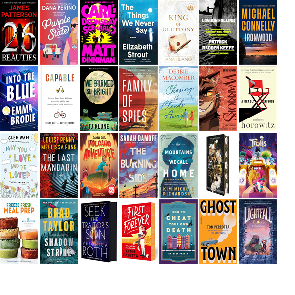 TPMLibrary's tweet photo. This week the Tye Preston Memorial Library has 529 new books and one new movie.  New items include 26 Beauties, Purple State, Carl's Doomsday Scenario, The Things We Never Say, Our Perfect Storm, The Calamity Club, King of Gluttony, and London Falling. https://t.co/X62fAF06C9 https://t.co/m1l5F4IINj