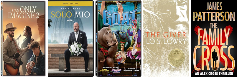 MarionPubLib's tweet photo. This week the Marion Public Library has 137 new books and six new movies.  New items include I Can Only Imagine 2. https://t.co/aRCwc174tc https://t.co/Xpvtgx59tx