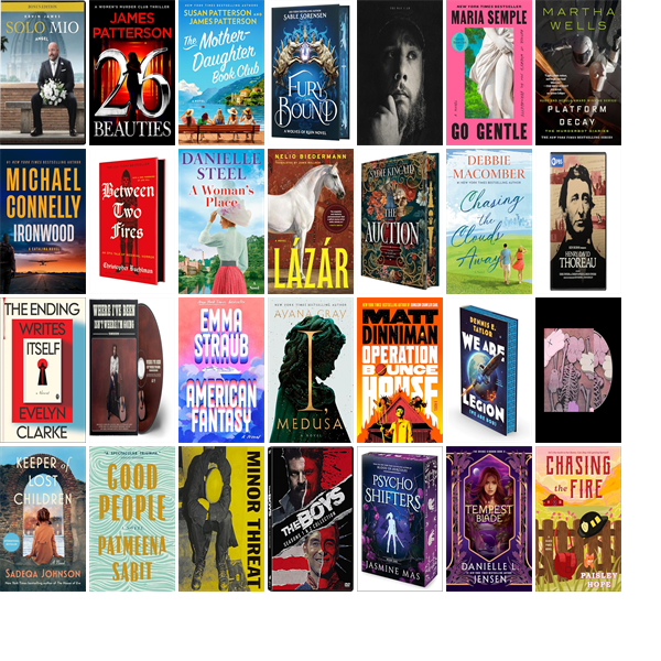 BakerLibrary's tweet photo. This week the Baker County Library District has 161 new books, 23 new movies, and seventeen new music CDs. https://t.co/r85vds6ri4 https://t.co/Ycnu7ICqtw