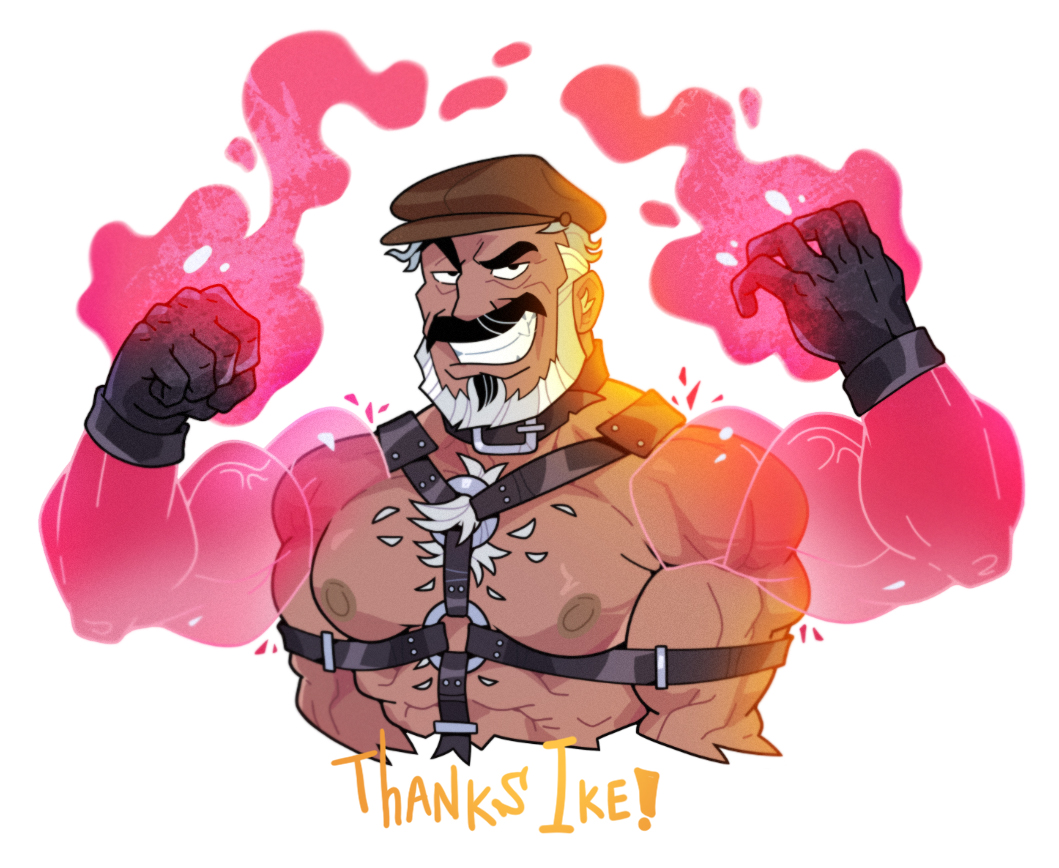 Vinceart2's tweet photo. Continue drawing portraits of Patrons.
This time it's @Sydebernz character - Lamarak Vlatko! 
(it's also the first time i drew...hairy ears! i forgot that daddies also can have hairy ears!) https://t.co/vWLclLfcHi