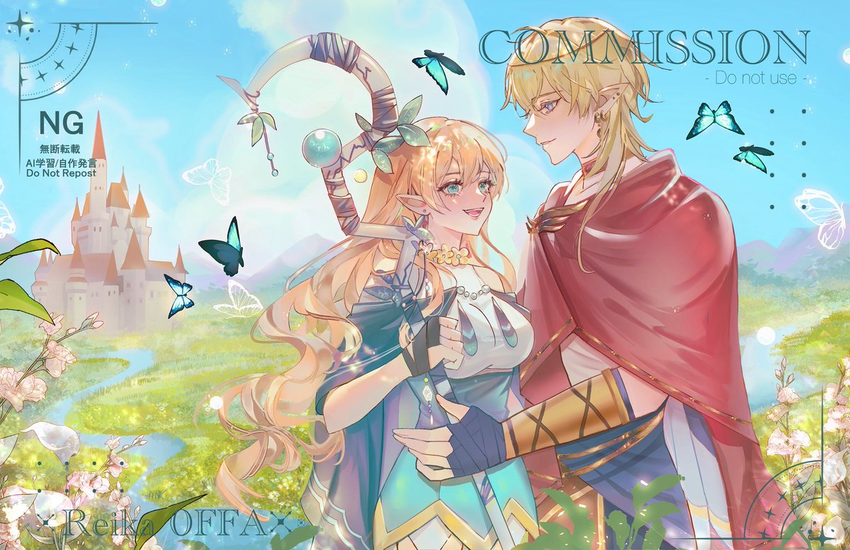 Reika0FA 연화🌸 Comms Open tweet media